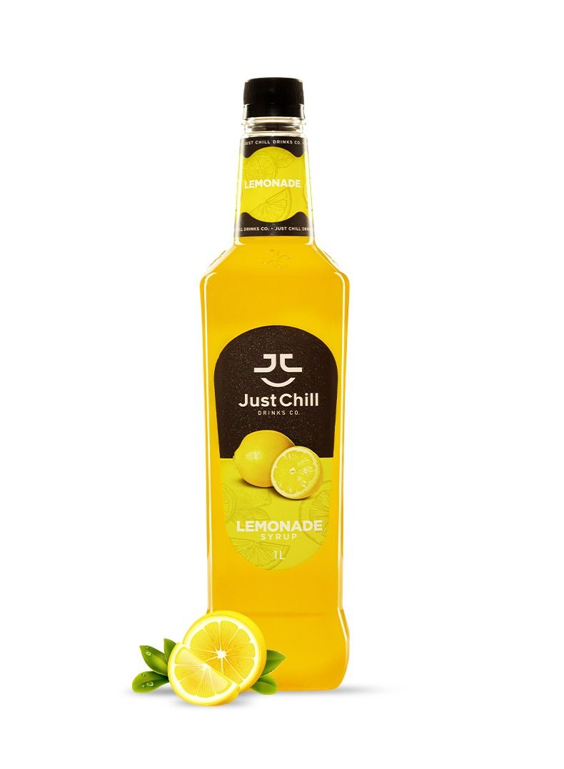 Just Chill Drinks Co. Lemonade Fruit Syrup 1 Litre - Image 1
